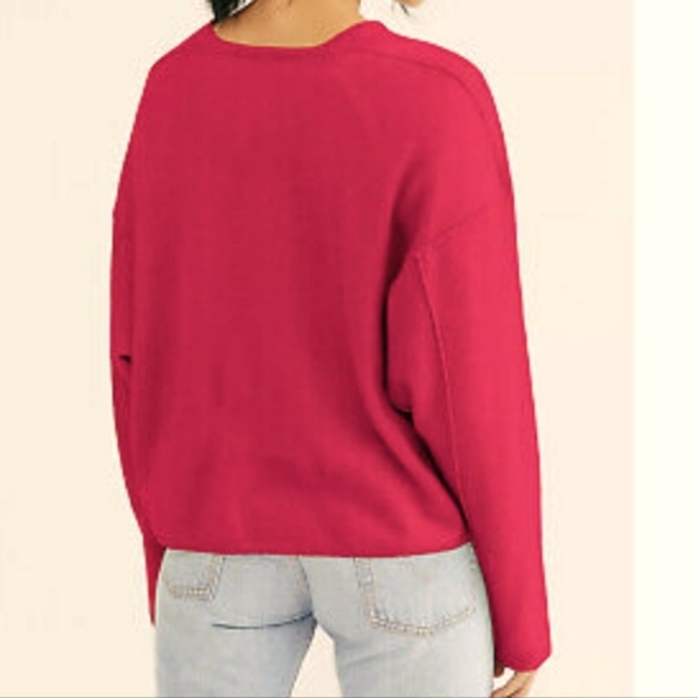 NWT Free People 100% Cadhmere Solitaire Sweater - Picture 5 of 9